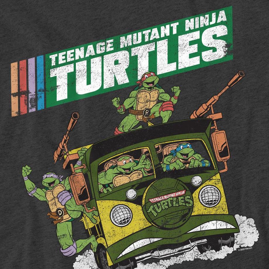 TEENAGE MUTANT NINJA TURTLE  Maglietta Furgone 