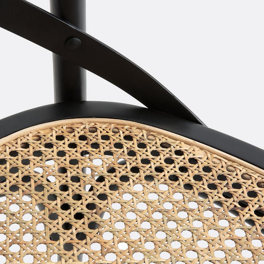 La Redoute Intérieurs Lot de 2 chaises bois et cannage Cedak  