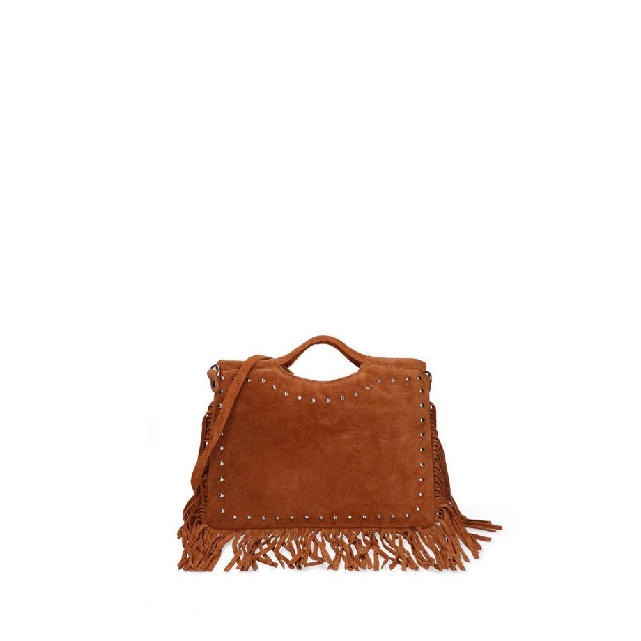 Gave Lux Borsa a mano Silvana Nova con frange e borchie  