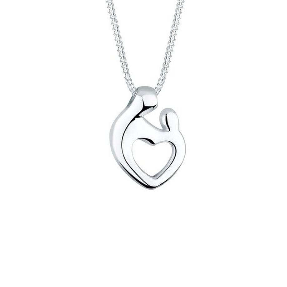 Collier Coeur De La Mère Et De L'enfant