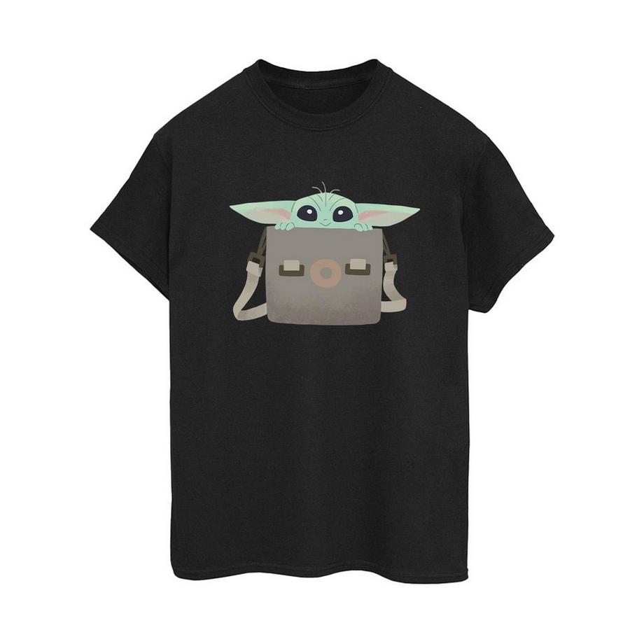 STAR WARS Star Wars The Mandalorian Grogu Peeking T-Shirt  
