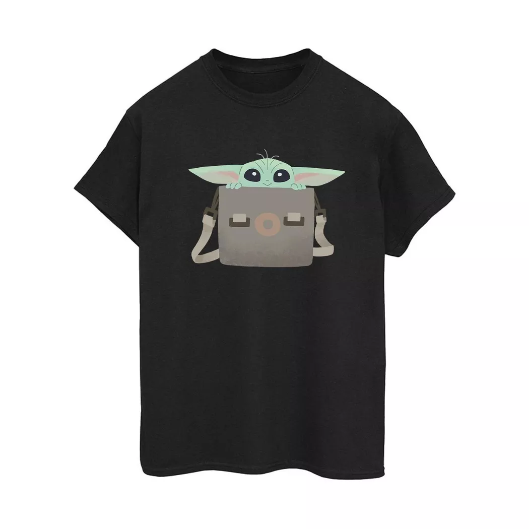 STAR WARS - The Mandalorian TShirt, für Damen, Schwarz, Größe S