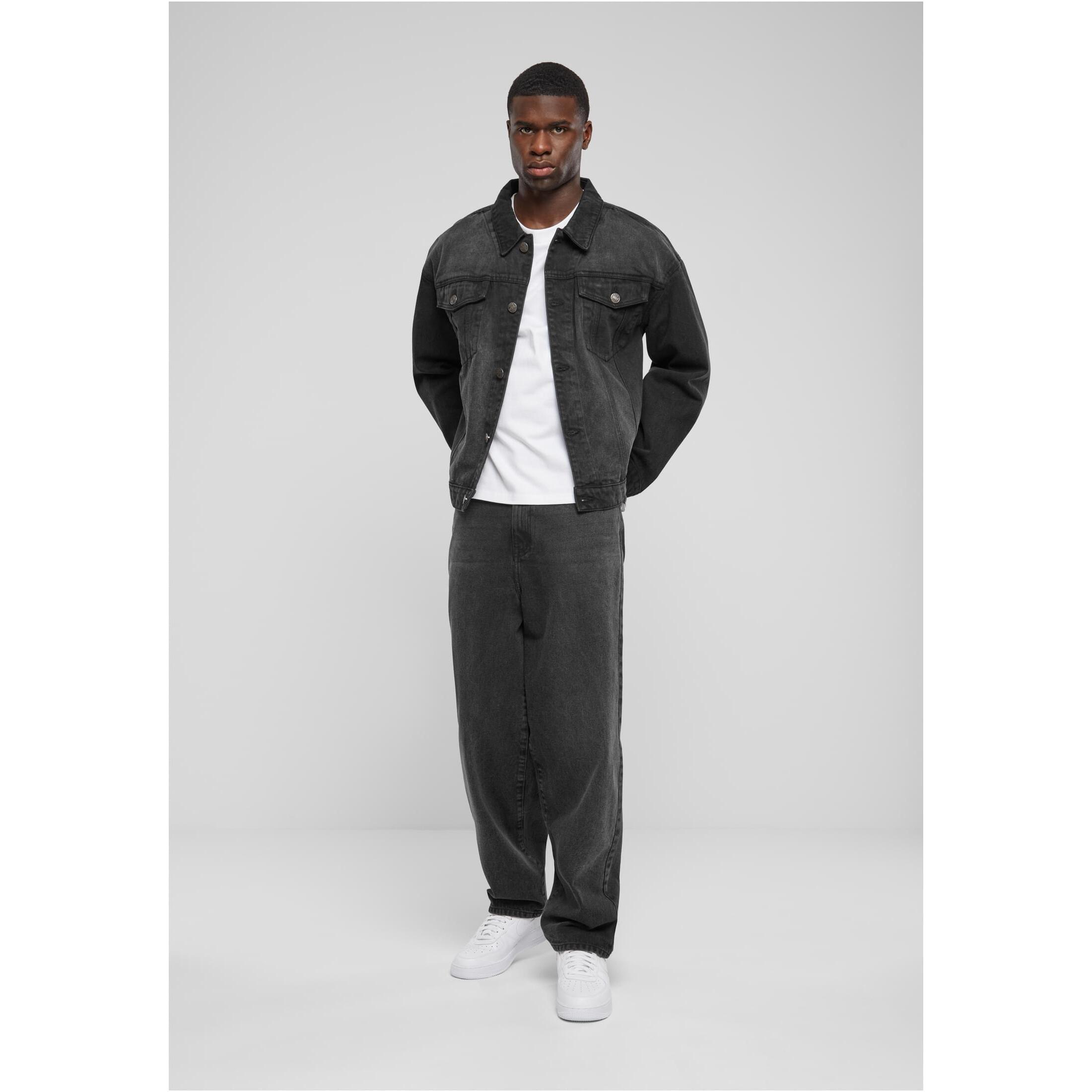 URBAN CLASSICS Heavy Ounce Boxy Giacca di Jeans  