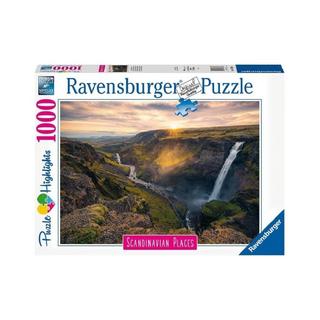 Ravensburger  Puzzle Haifoss auf Island (1000Teile) 