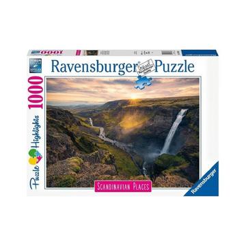 Puzzle Haifoss auf Island (1000Teile)