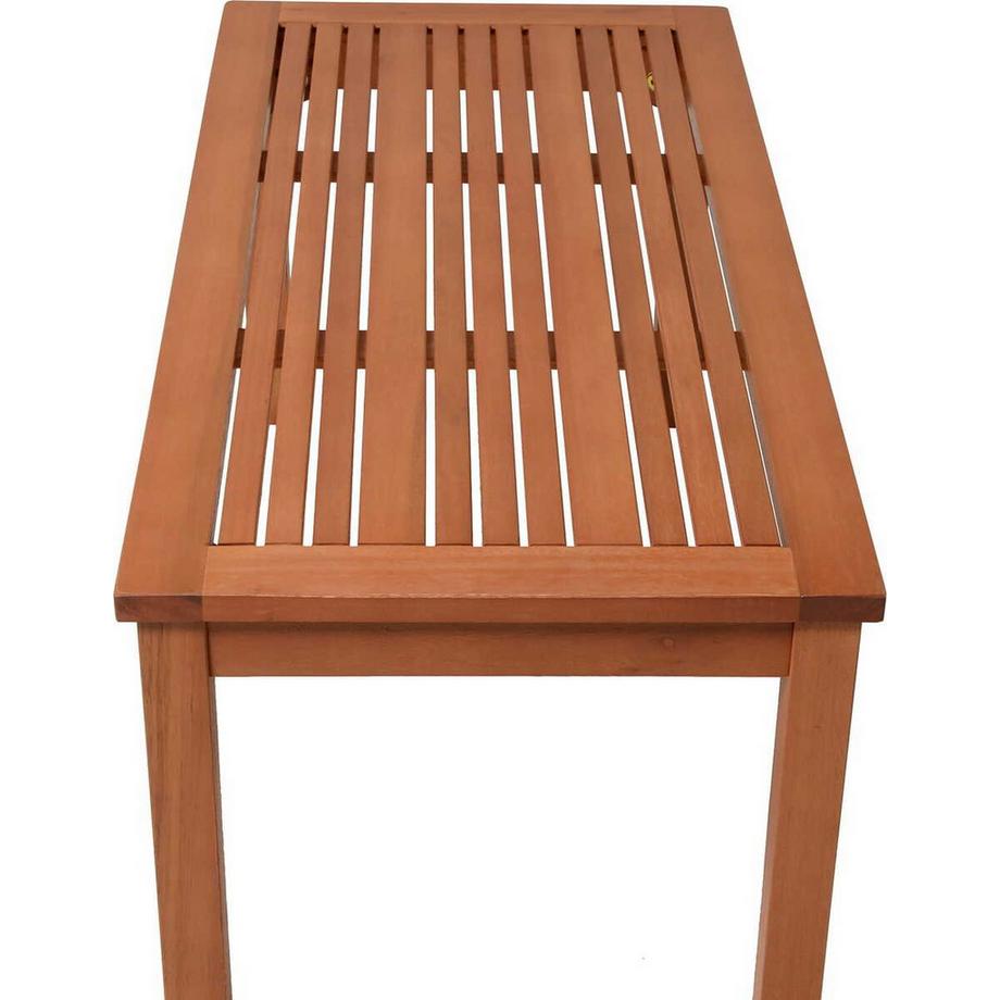 mutoni Garten Beistelltisch Lansing Eukalyptus 90x44  