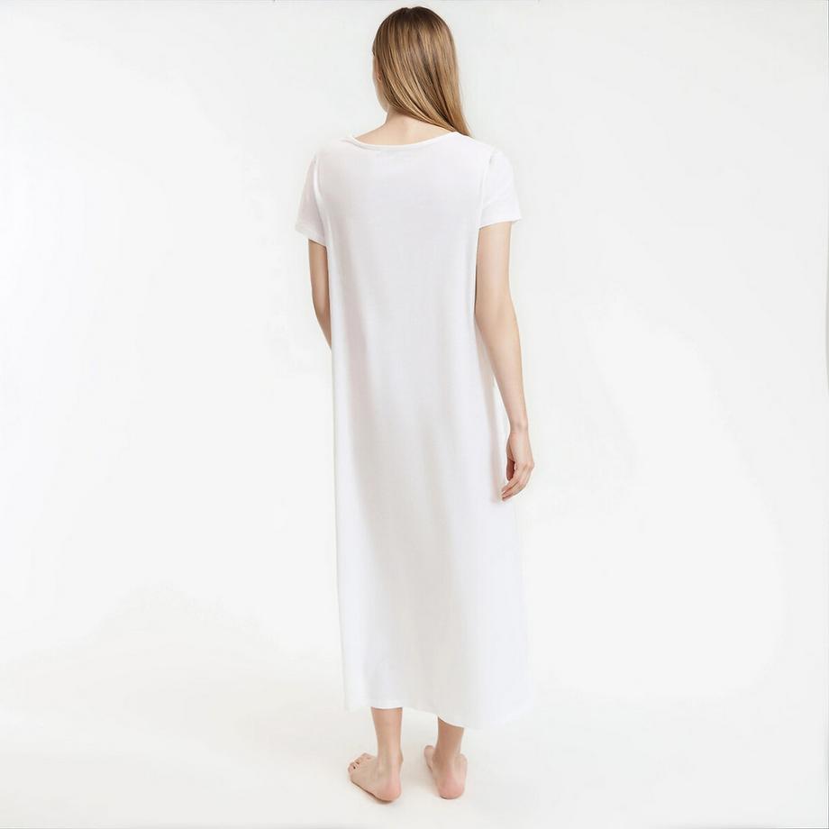 La Redoute Collections Nachthemd mit Spitze  