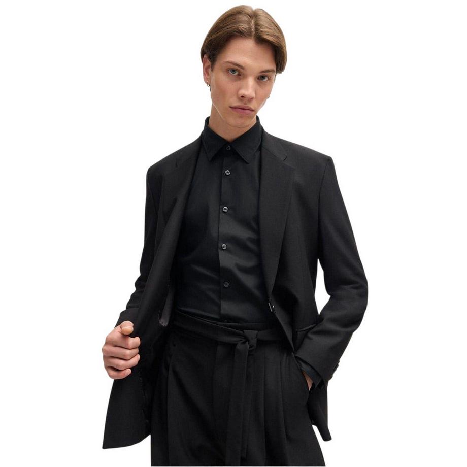 HUGO Camicia Ermo Cotone Organico Manica Lunga  