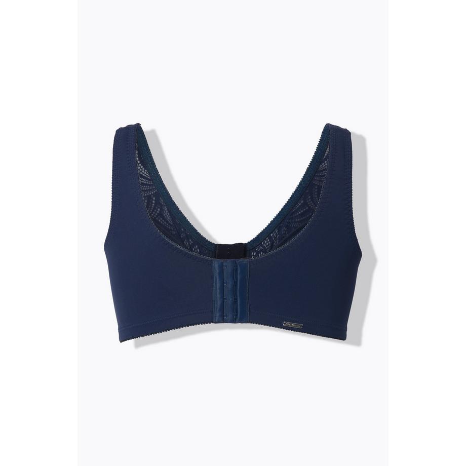 Ulla Popken Entlastungs-BH Vorderverschluss Ohne Bügel Cups C-G  