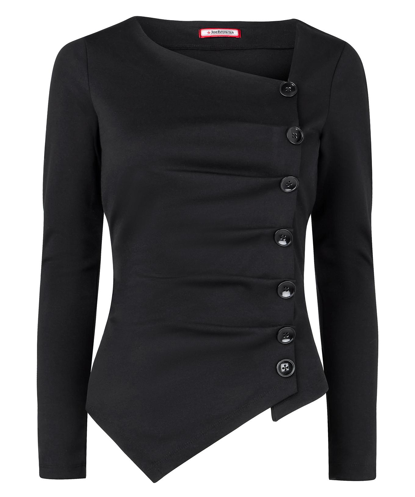 Joe Browns Blouse Portefeuille Asymétrique en Jersey  