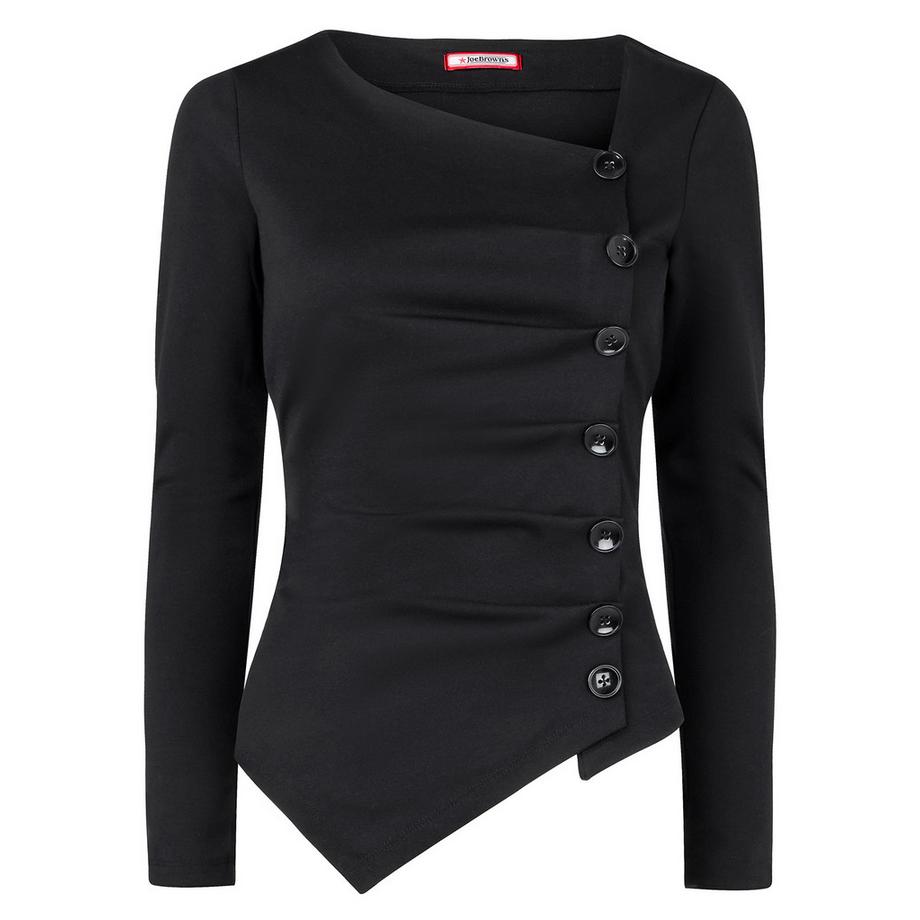 Joe Browns Maglia Asimmetrica in Jersey a Portafoglio  