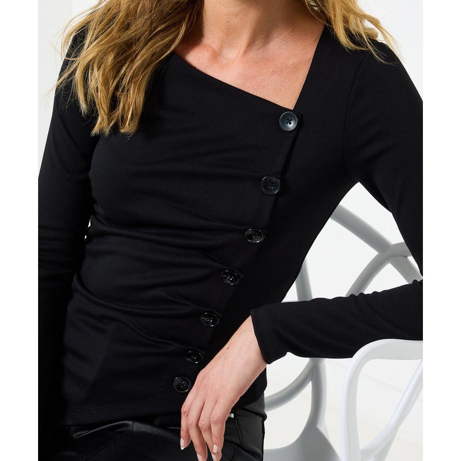 Joe Browns Maglia Asimmetrica in Jersey a Portafoglio  