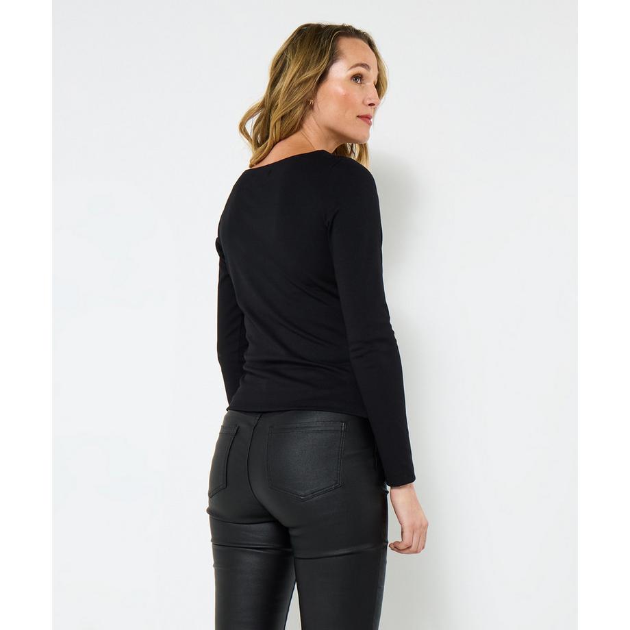 Joe Browns Maglia Asimmetrica in Jersey a Portafoglio  