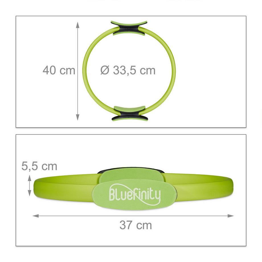 B2X  Pilates ring verde 