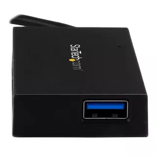 STARTECH.COM  StarTech.com 4 Port USB C Hub - USB Typ-C Hub mit 4x USB-A Ports (USB 3.0 SuperSpeed 5Gbits) - USB Busbetrieben oder Netzteilversorgung(inkl.) - Reise USB-C auf USB-A BC 1.2 Hub 