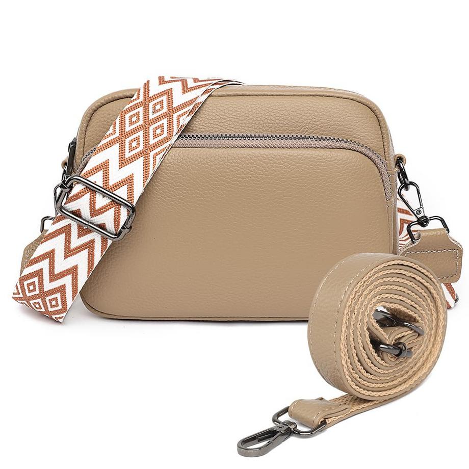 Sac à Bandoulière pour Téléphone Portable Sac à Bandoulière En Cuir Véritable