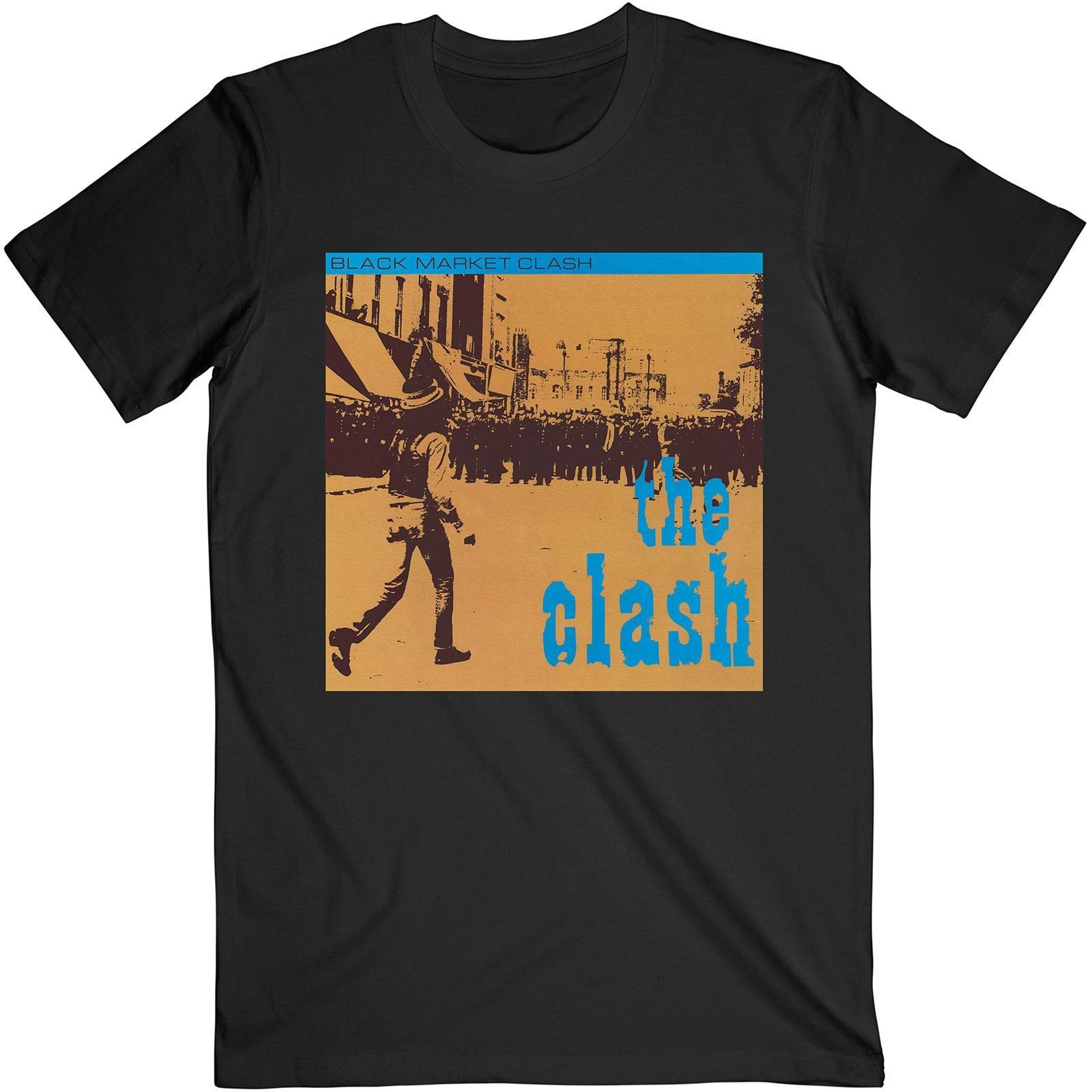 The Clash  Tshirt BLACK MARKET 