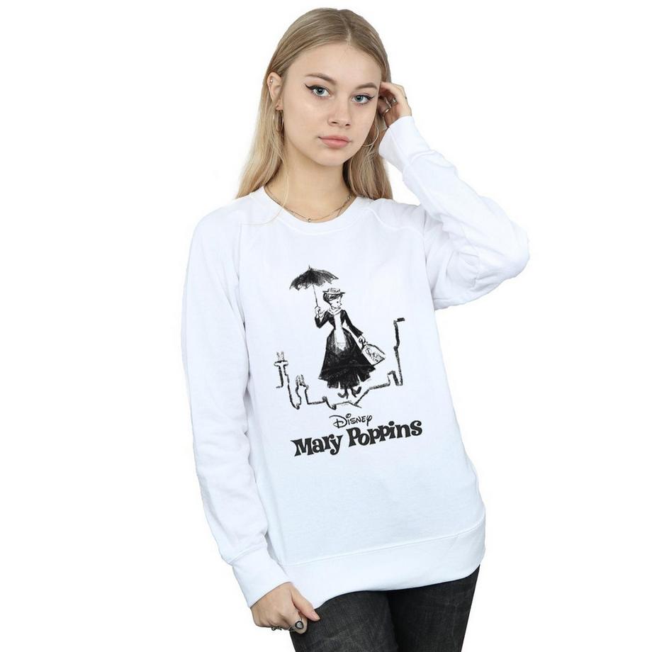 Disney Mary Poppins Rooftop Landing Sweatshirt  