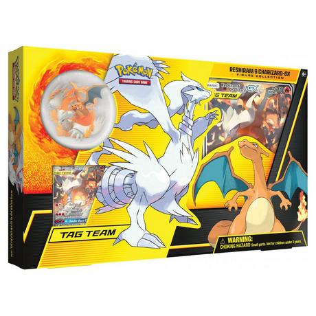 Pokémon  Reshiram & Charizard-GX TAG TEAM Figure Collection Box - EN 