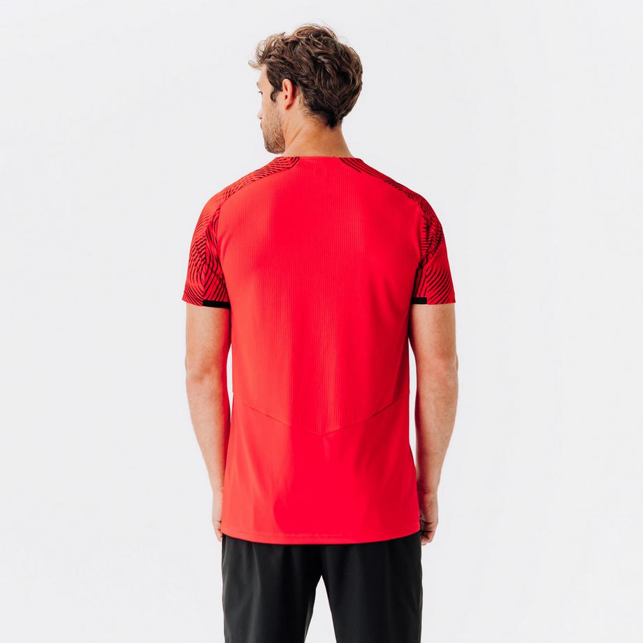 KIPSTA  Kurzarmtrikot  Fussball Polyester Muster 