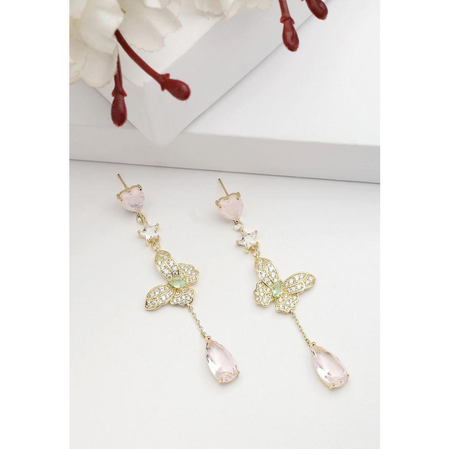 AVANT-GARDE PARIS  Diva Orecchini a Goccia Farfalla 