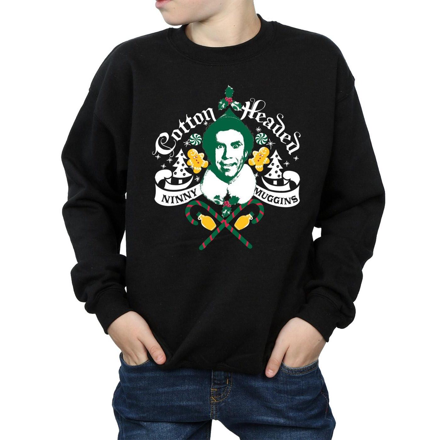 Elf  Cotton Headed Ninny Muggins Sweatshirt 