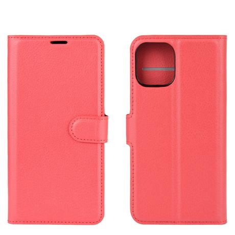 Cover-Discount  iPhone 12 / 12 Pro - Etui en cuir coque noir 