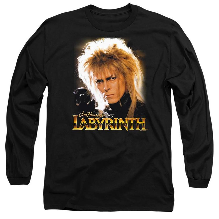 T-ShirtManches Longues Motif Jareth Le Roi Des Gobelins