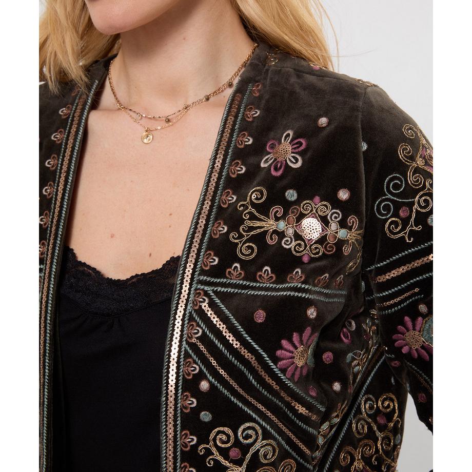 Joe Browns Bella offene Boutique-Jacke mit Stickerei  