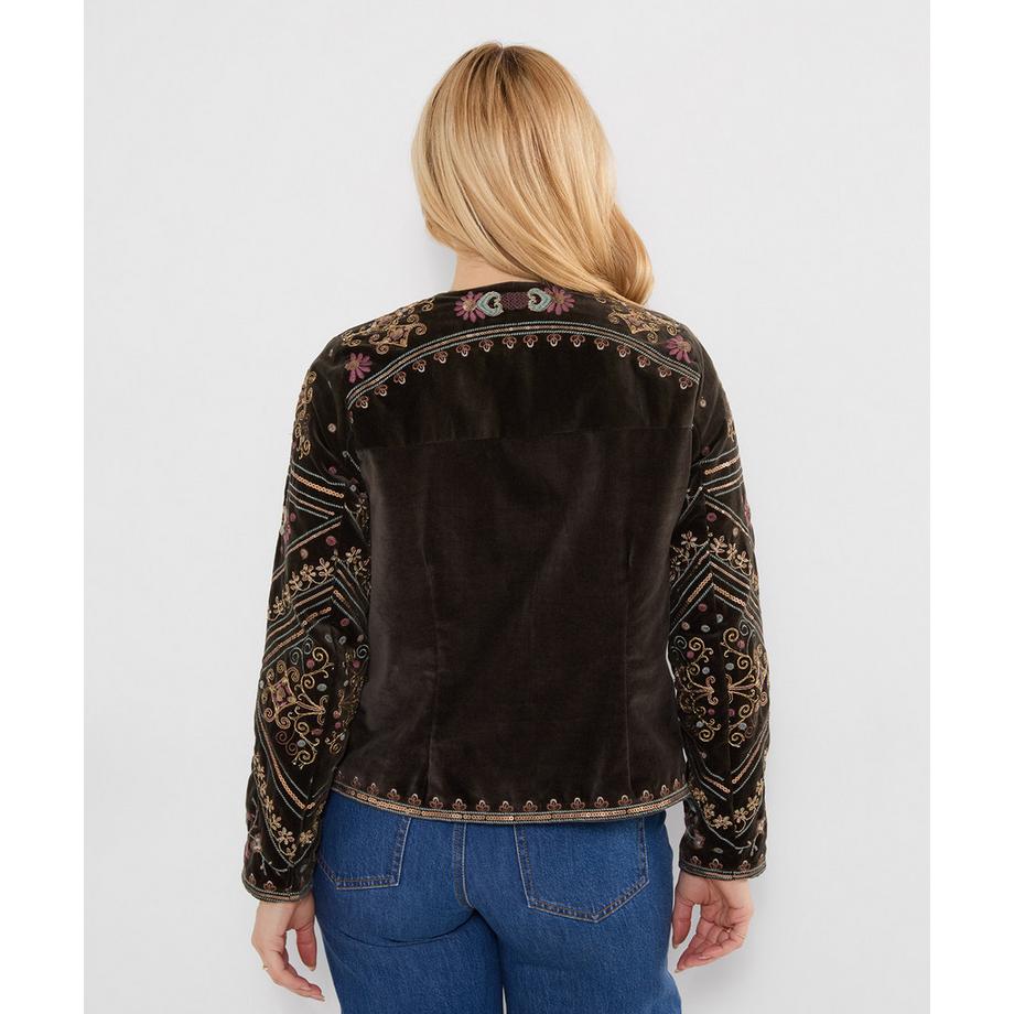 Joe Browns Bella offene Boutique-Jacke mit Stickerei  