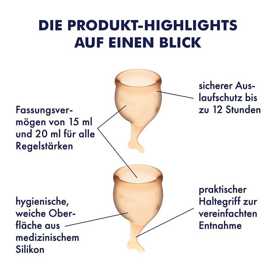 Satisfyer  Feel Secure Menstrual Cup 