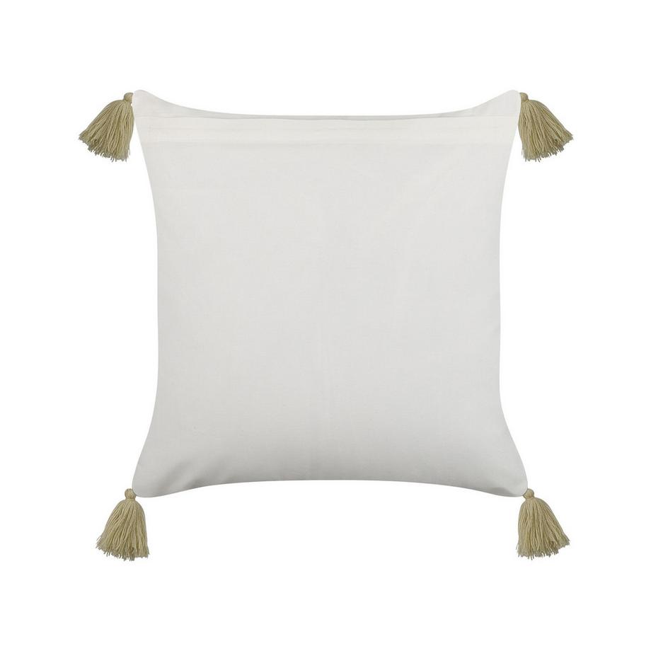 Beliani Dekokissen 2er Set aus Baumwolle Boho SYRINGA  