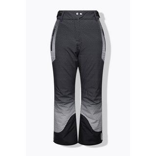 Ulla Popken Pantaloni Sci Impermeabili Pois Ghetta Antineve  