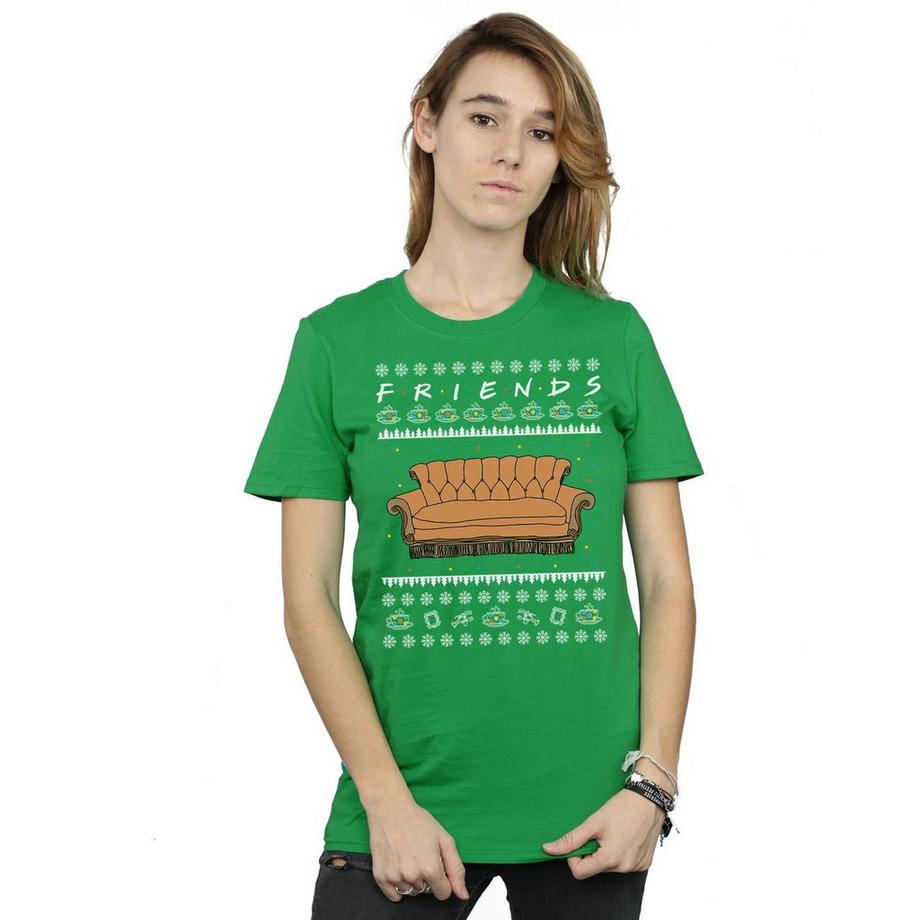 Friends Central Perk Ugly Christmas T-Shirt  