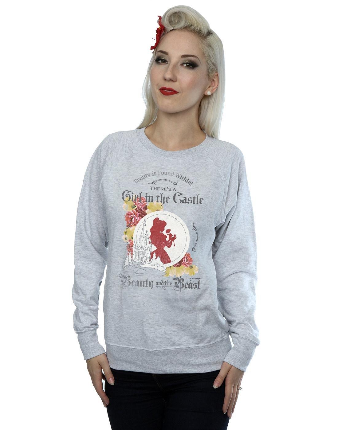 Beauty And The Beast  Girl In The Castle Sweatshirt 