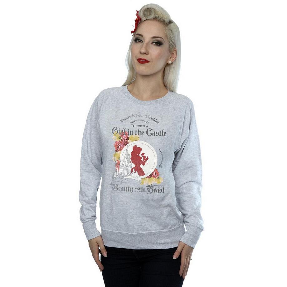 Beauty And The Beast Girl In The Castle Sweatshirt  