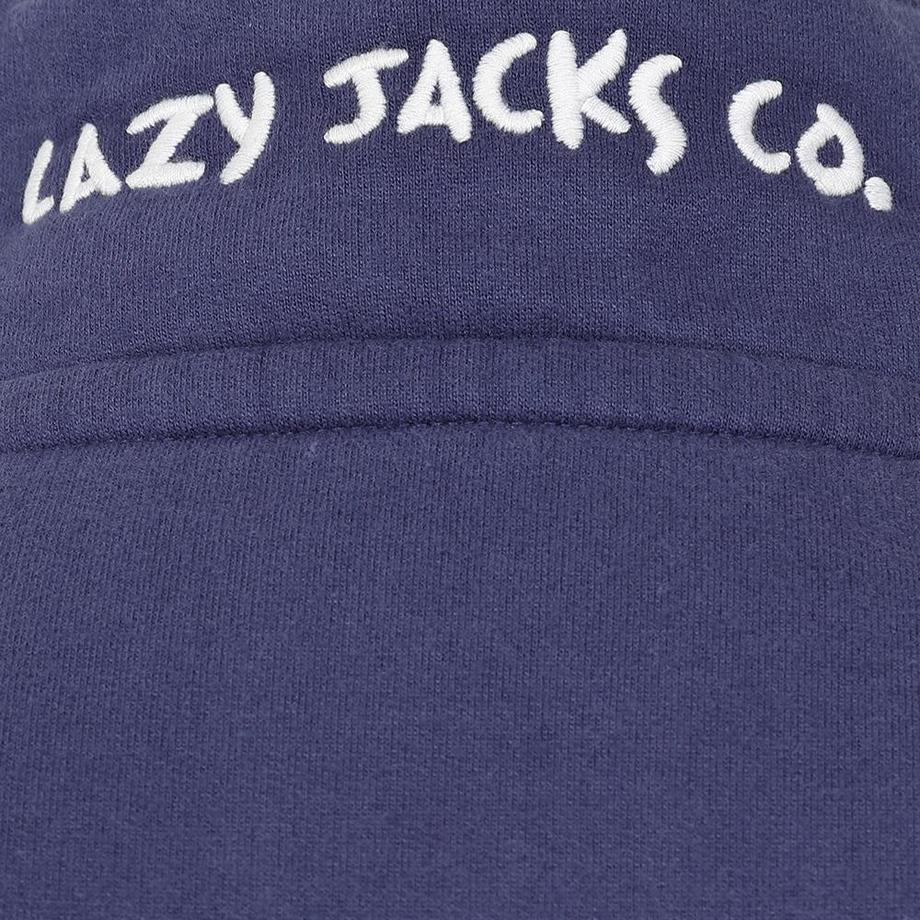 Lazy Jacks Gestreiftes Knopfhals Sweatshirt  