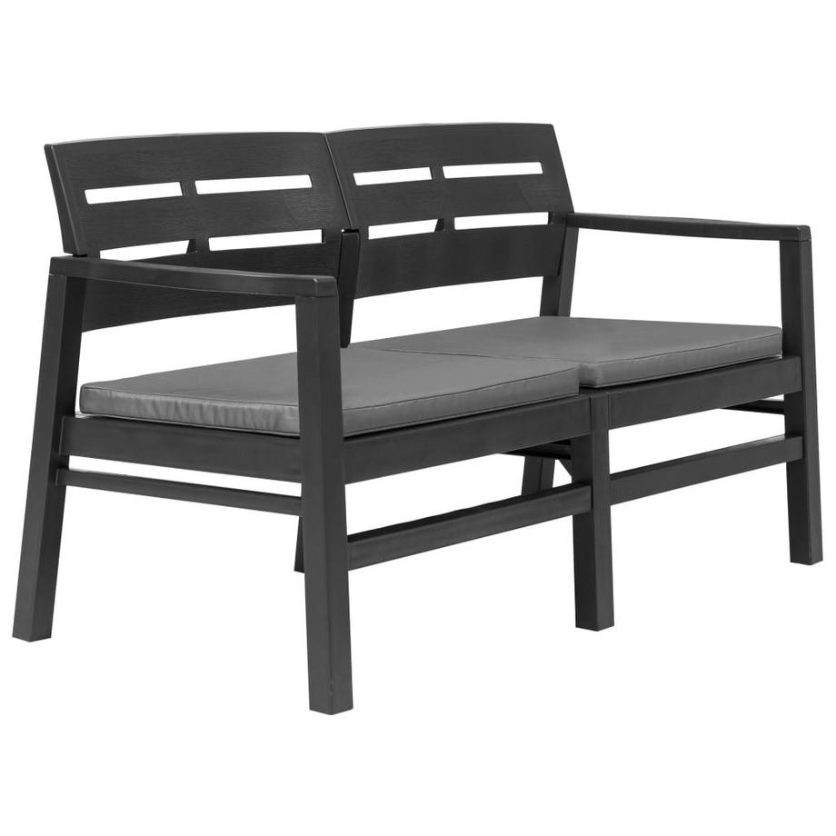 VidaXL Outdoor-lounge-set plastik  