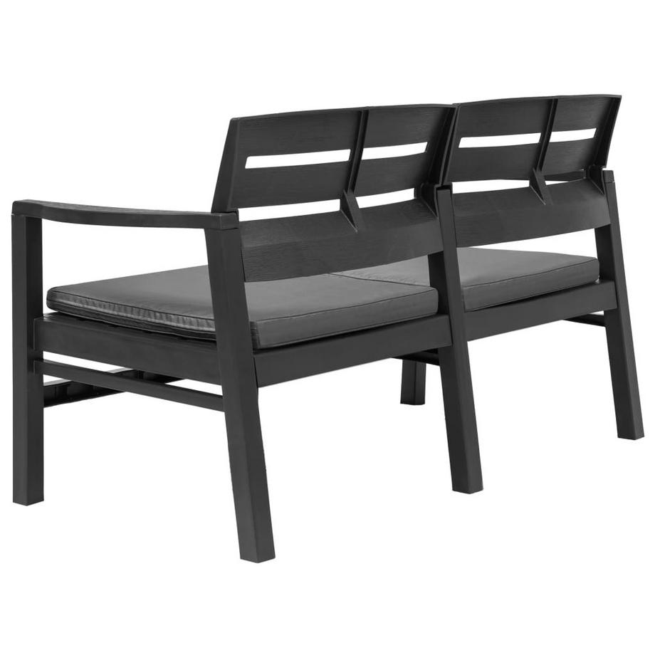 VidaXL Outdoor-lounge-set plastik  