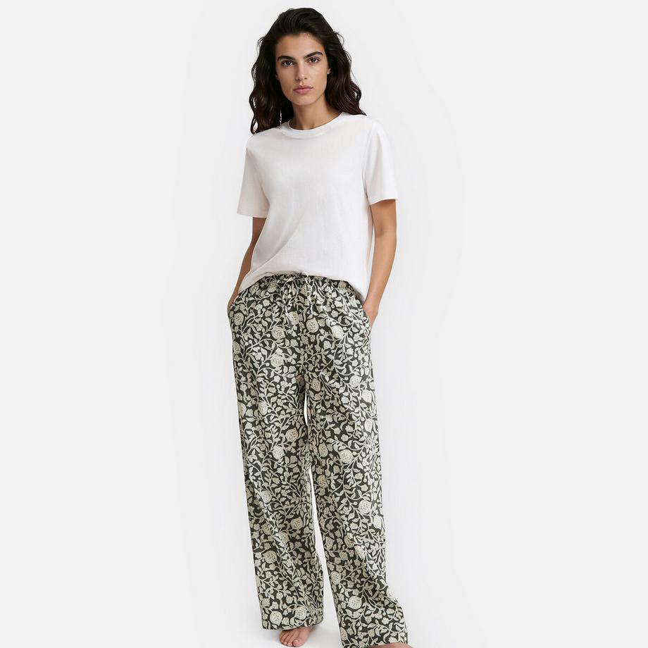 La Redoute Collections Pantalon de pyjama popeline  