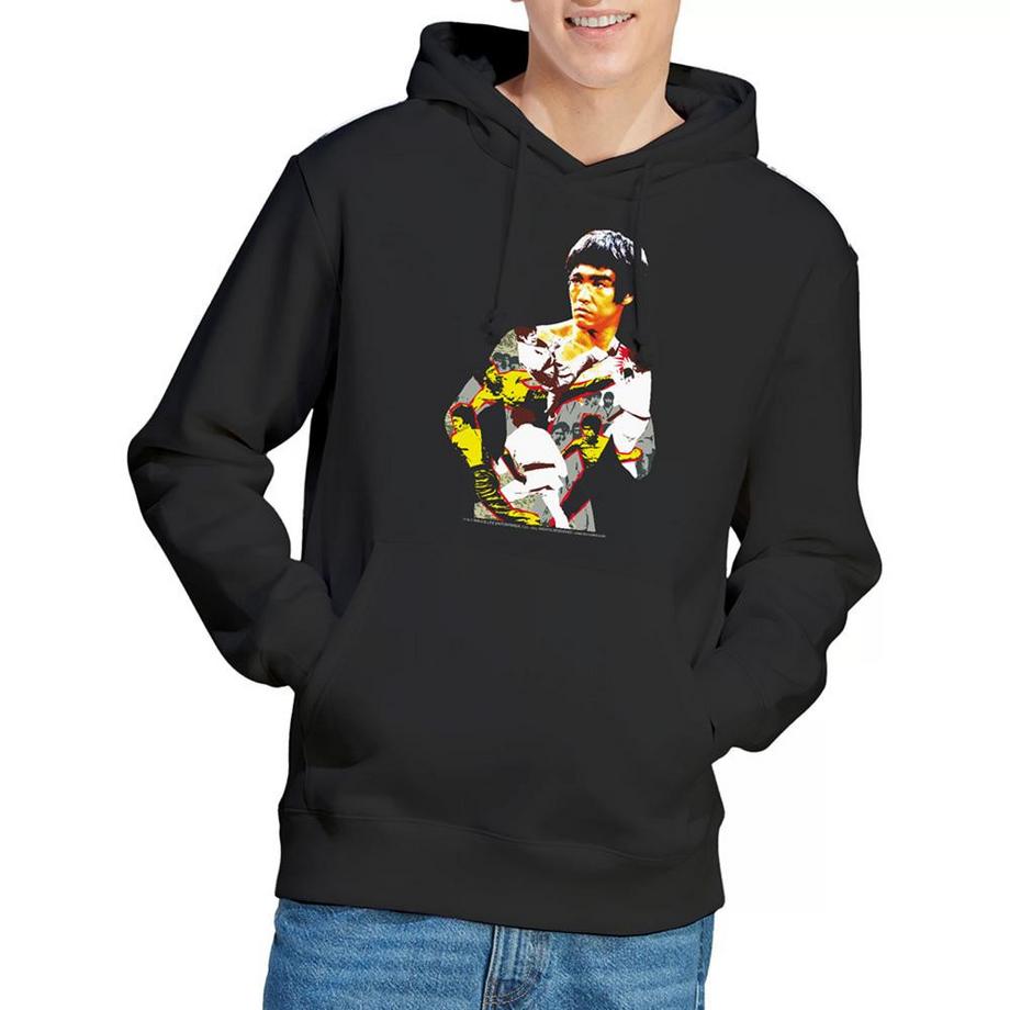 Bruce Lee Body Of Action Felpa Con Cappuccio  