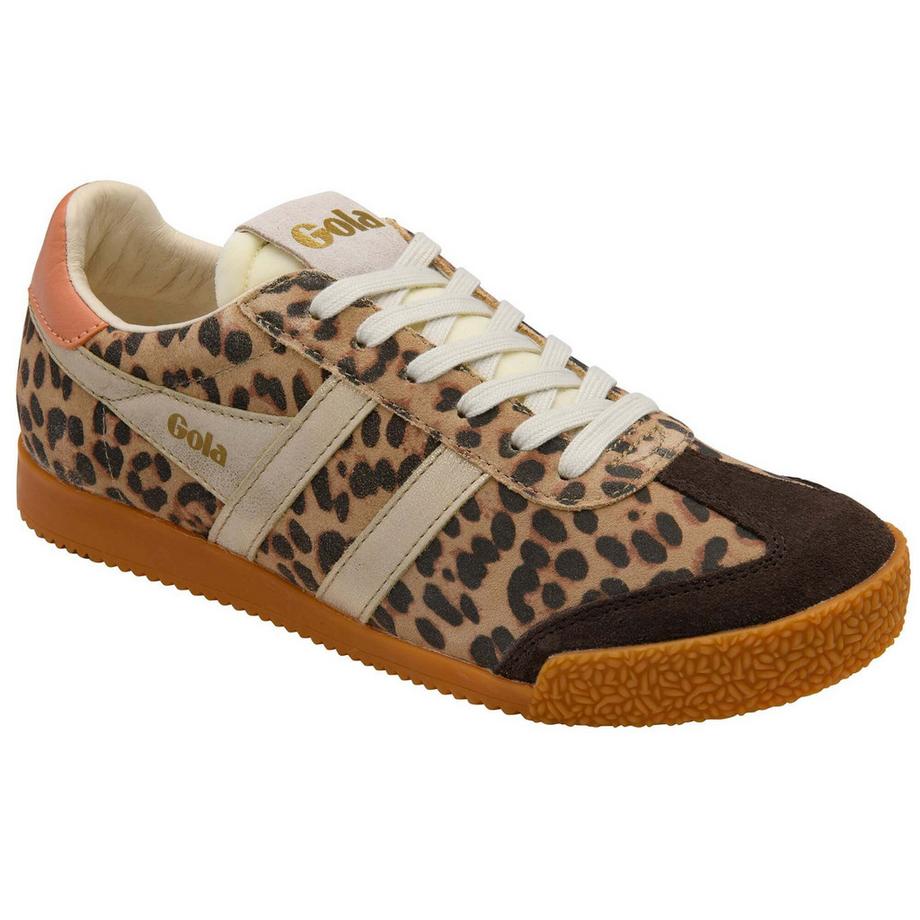 gola Sneakers Elan Safari con stampa leopardata  