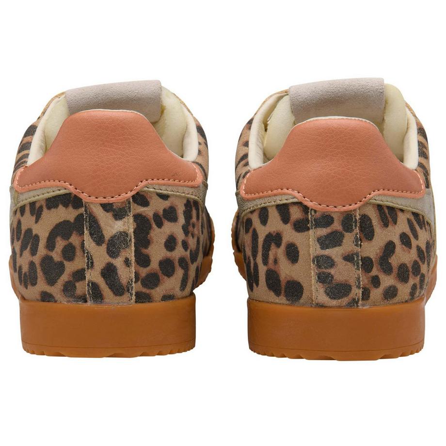 gola Sneakers Elan Safari con stampa leopardata  
