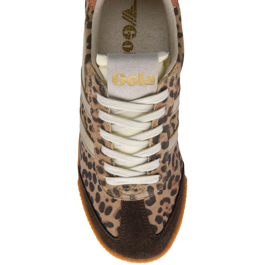 gola Sneakers Elan Safari con stampa leopardata  
