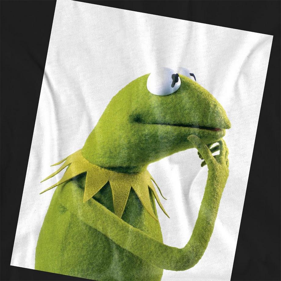 The Muppets T-Shirt Ponder avec Motif Kermit  