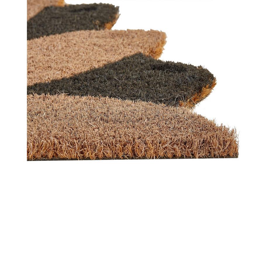 Beliani Tappetino da Ingresso en Fibra di Cocco Moderno HOTAKA  