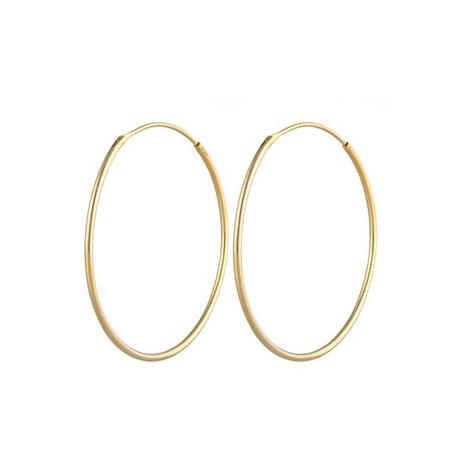 Elli  Boucles d'Oreilles Créoles 