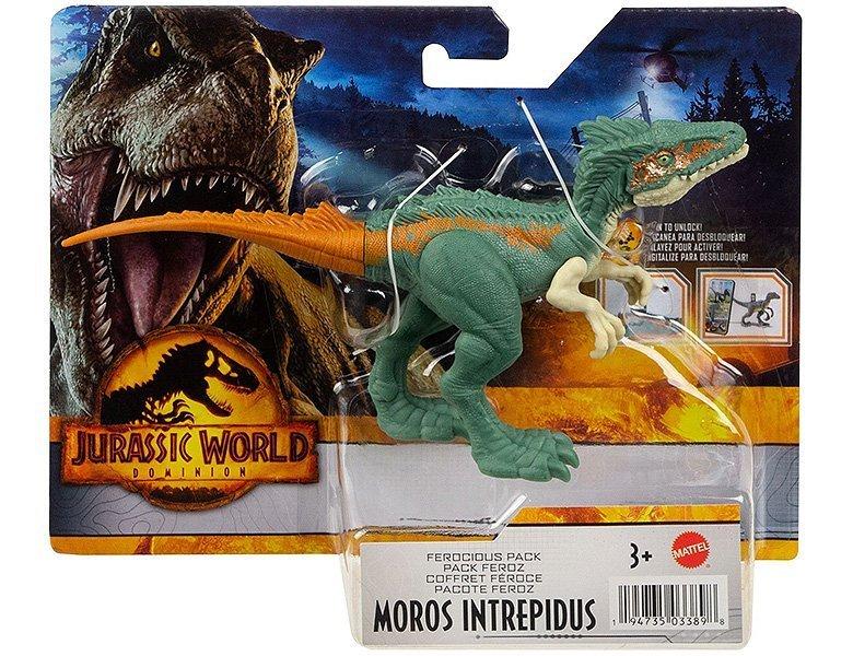 Mattel  Jurassic World Ferocious Pack Dino Moros Intrepidis 