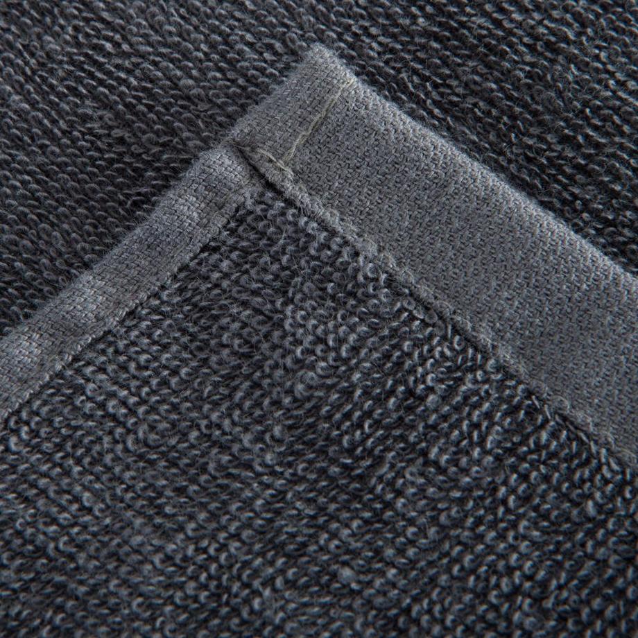 DOMYOS  Fitness-Handtuch klein Baumwolle grau 