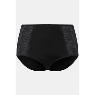 Ulla Popken Culotte maxi dentelle latérale microfibre  